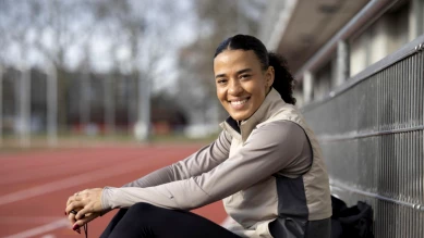 Ditaji Kambundji, championne mondiale du 100 m haies, succès modeste