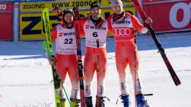 Triplé suisse en géant à Val d'Isère: Meillard, Aerni, Odermatt