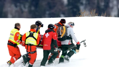 Michelle Gisin: déchirure des ligaments du genou gauche