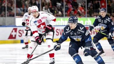 La Suisse battue par la Finlande à Zurich (4-3 ap) — Euro Hockey Tour