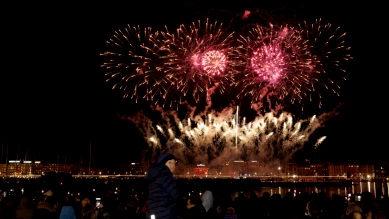 Réveillon à Genève: fête au quai Gustave-Ador et feu d'artifice