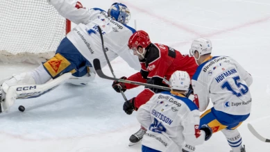 Lausanne bat Zoug 7-0 et reprend la 2e place