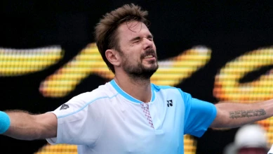 Stan Wawrinka passe le premier tour de l'Open d'Australie à Melbourne