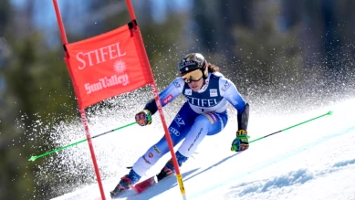 Federica Brignone de retour au départ du géant à Plan de Corones