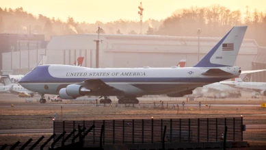 Donald Trump arrivé à Davos en hélicoptère: accueil sous haute sécurité