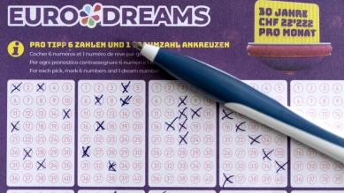 Eurodreams : pas de gagnant jeudi pour la rente de 22'222 francs
