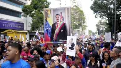 Venezuela: grande manifestation à Caracas pour la libération de Maduro