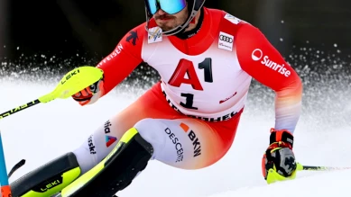Slalom de Kitzbühel: Meillard en tête, Nef placé