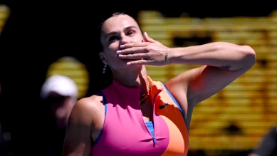 Sabalenka bat Jovic 6-3, 6-0 et file en demi-finales de l'Open
