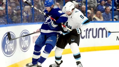 Tampa Bay blanchit le Mammoth 2-0 lundi en NHL