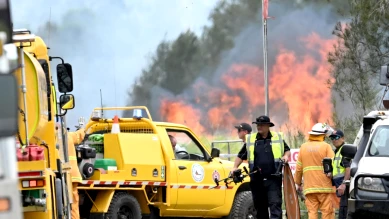 Australie : centaines appelées à évacuer face aux incendies