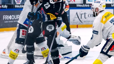 Fribourg-Gottéron s'impose en prolongation et signe son 7e succès