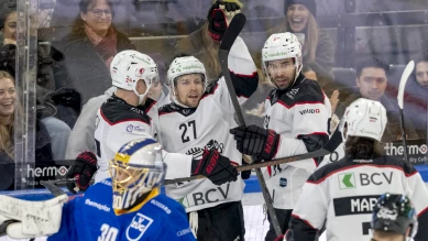 Lausanne s'impose 4-1 à Zoug et se rapproche du top 6