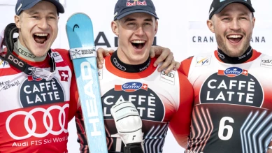 Crans-Montana: les Suisses favoris de la descente, mais sous pression