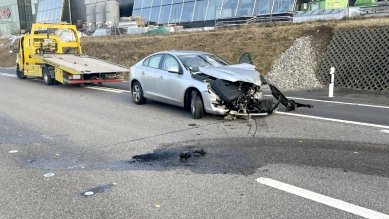 Deux accidents sur l'A12 entre Vaulruz et Bulle (FR) : un blessé léger
