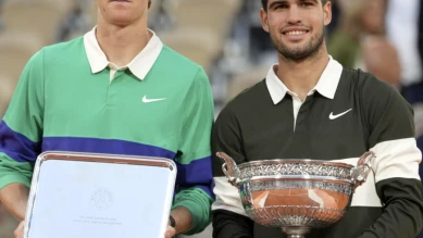 Classement ATP : Sinner creuse l'écart sur Alcaraz après Roland-Garros