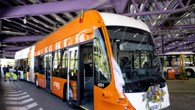 Les nouveaux e-bus 100% électriques des tpg pour un futur durable