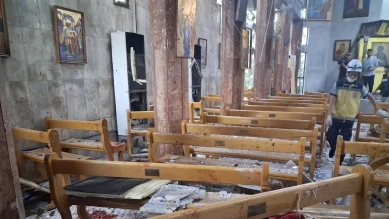 Attentat terroriste à Damas: Bilan meurtrier dans une église