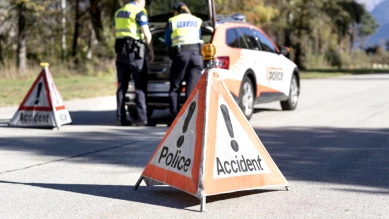 Cycliste allemand décède dans un accident entre Les Crosets et Val-d'Illiez