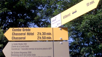 Le sentier Combe Grède vers Chasseral rouvert après des travaux