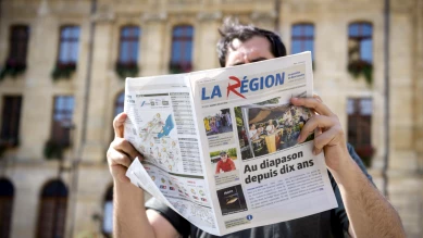 "La Région: Dernière parution le 18 juillet, avenir incertain"