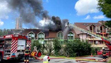 Incendie à Châtel-St-Denis : 20 Évacués et Enquête en Cours
