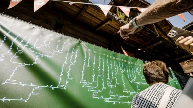 Val d'Hérens: arbre généalogique géant à Evolène révèle Walser et ADN