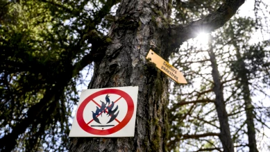 Valais: feux en plein air interdits dès mardi, risque d'incendie élevé