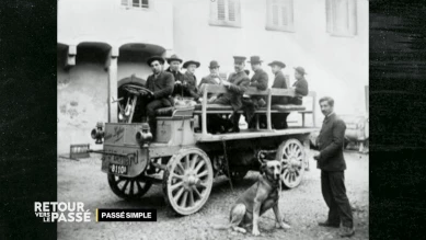 Passé simple: L'arrivée des voitures en Valais