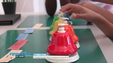 Enseignement de la musique en sourdine