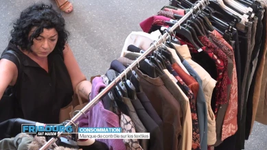 Manque de contrôle sur les textiles