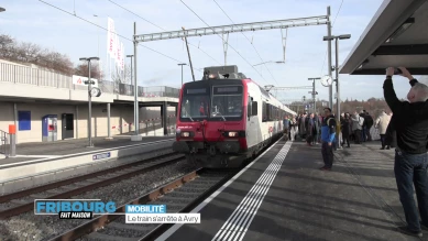 Une nouvelle gare pour Avry-Matran
