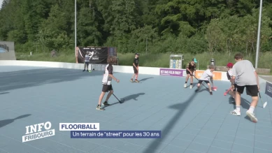 Du Street Floorball pour les 30 ans du UHC Gruyère