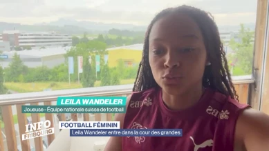 Leila Wandeler avec la Suisse pour l'Euro