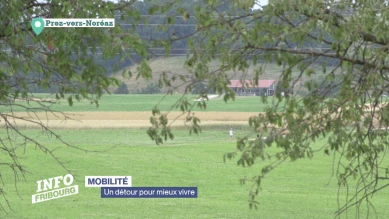 Route de contournement de Prez: un détour pour mieux vivre