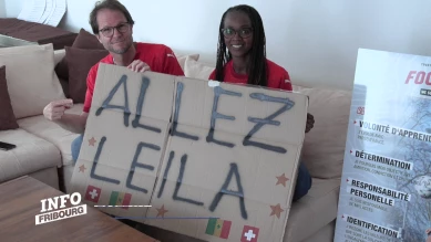 Euro 2025: Leila, la fierté fribourgeoise