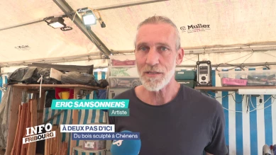 Du bois sculpté à Chénens