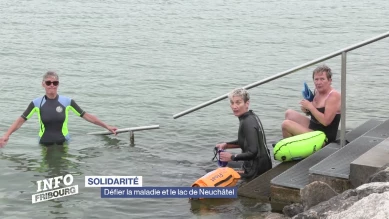 Défier la maladie et le lac de Neuchâtel