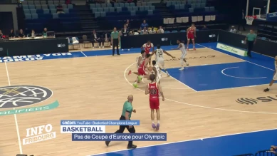 Pas de Coupe d'Europe pour Olympic