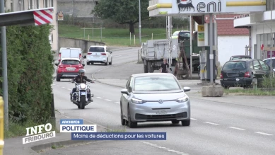 Moins de déduction pour les voitures