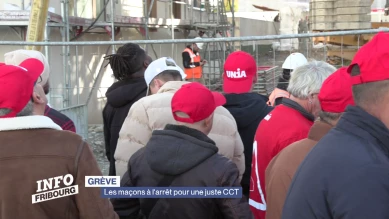 Grève:  les maçons à l'arrêt pour une juste CCT