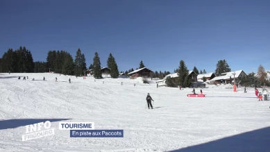 Ouverture des pistes aux Paccots