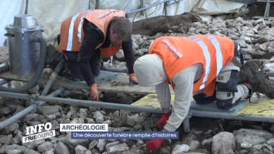 Une découverte funèbre remplie d'histoires