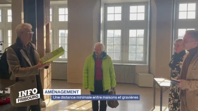 Une distance minimale entre maisons et gravières