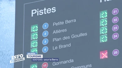 Tourisme: La Roche débourse 500'00.- pour La Berra