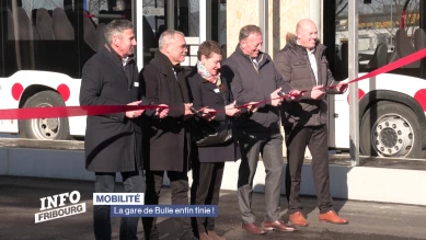 La gare de Bulle enfin finie !
