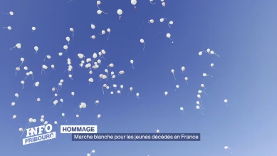 Marche blanche pour les jeunes décédés en France
