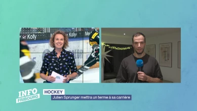 Hockey: Julien Sprunger range les patins