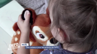 Des cadeaux pour les enfants de l'HFR