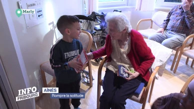 Projet intergénérationel à Marly